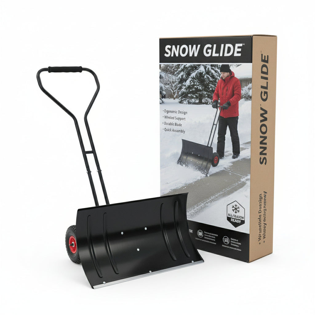Wheeled Snow Shovel