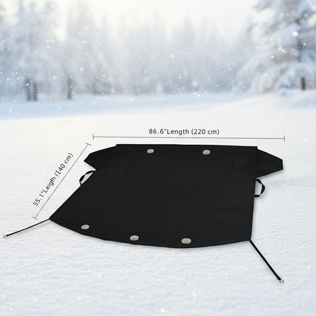 Windshield ice and snow gown