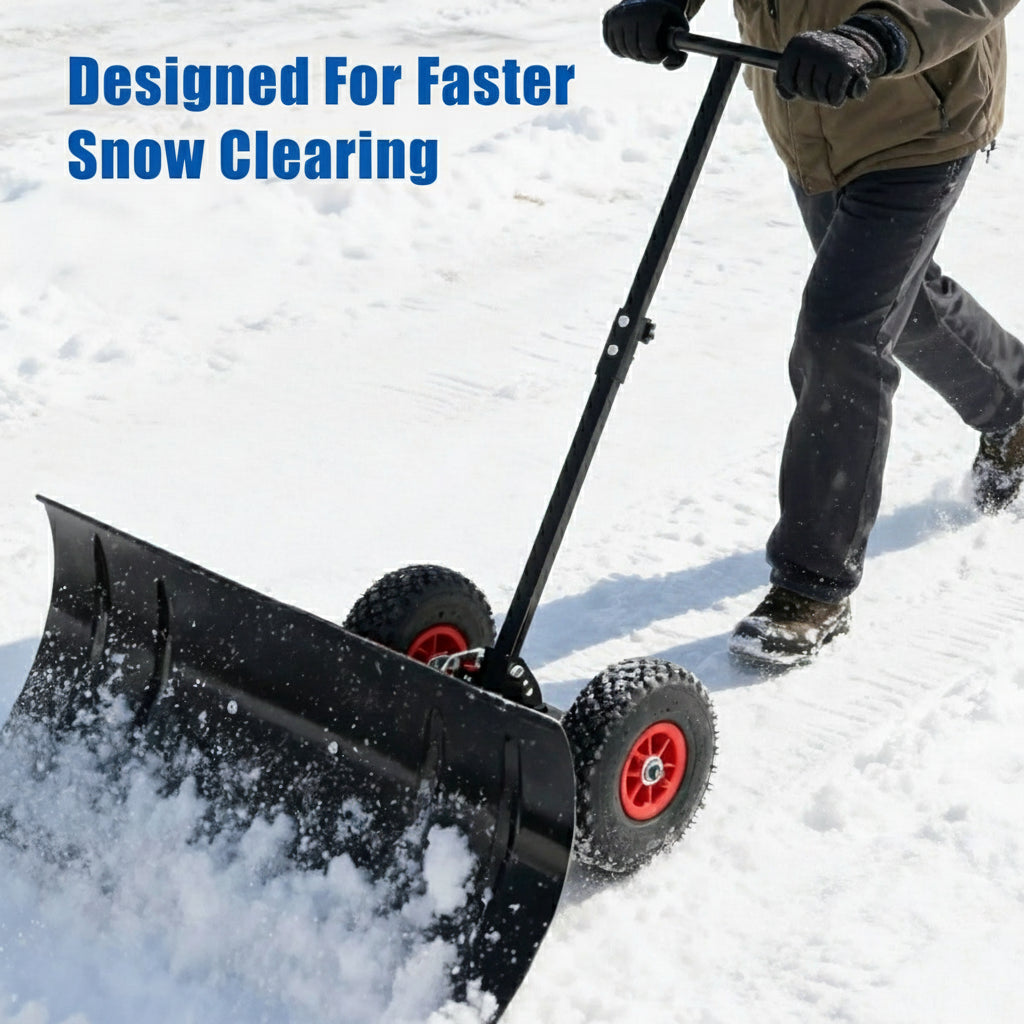 Wheeled Snow Shovel