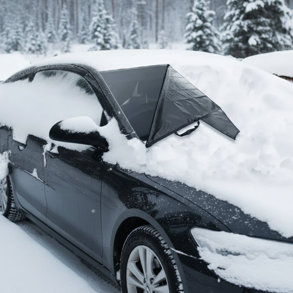 Windshield ice and snow gown